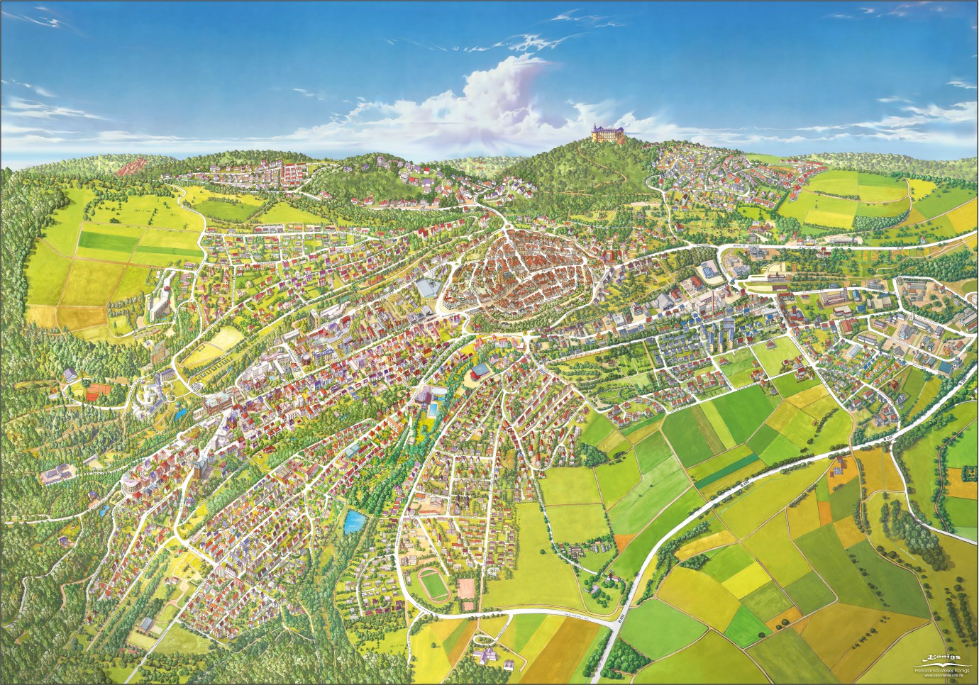 Bad Wildungen Stadtplan 3D1